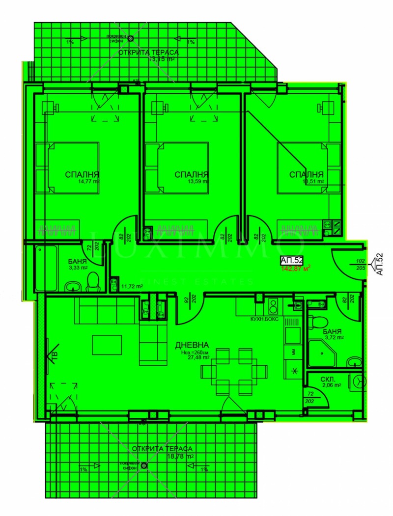 Продава 4-СТАЕН, гр. София, Център, снимка 2 - Aпартаменти - 48049697