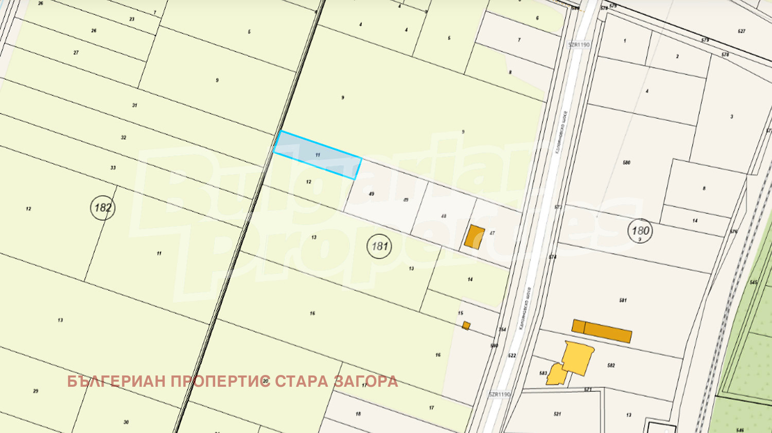 Продава ПАРЦЕЛ, гр. Стара Загора, Кольо Ганчев, снимка 2 - Парцели - 54667283