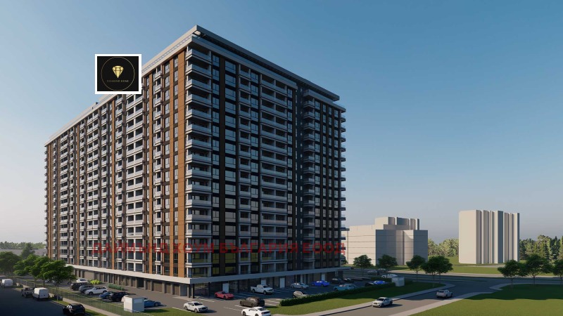 In vendita  2 camere da letto Plovdiv , Gagarin , 86 mq | 58054847