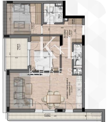 Продава 3-СТАЕН, гр. София, Люлин - център, снимка 5 - Апартаменти - 56090945