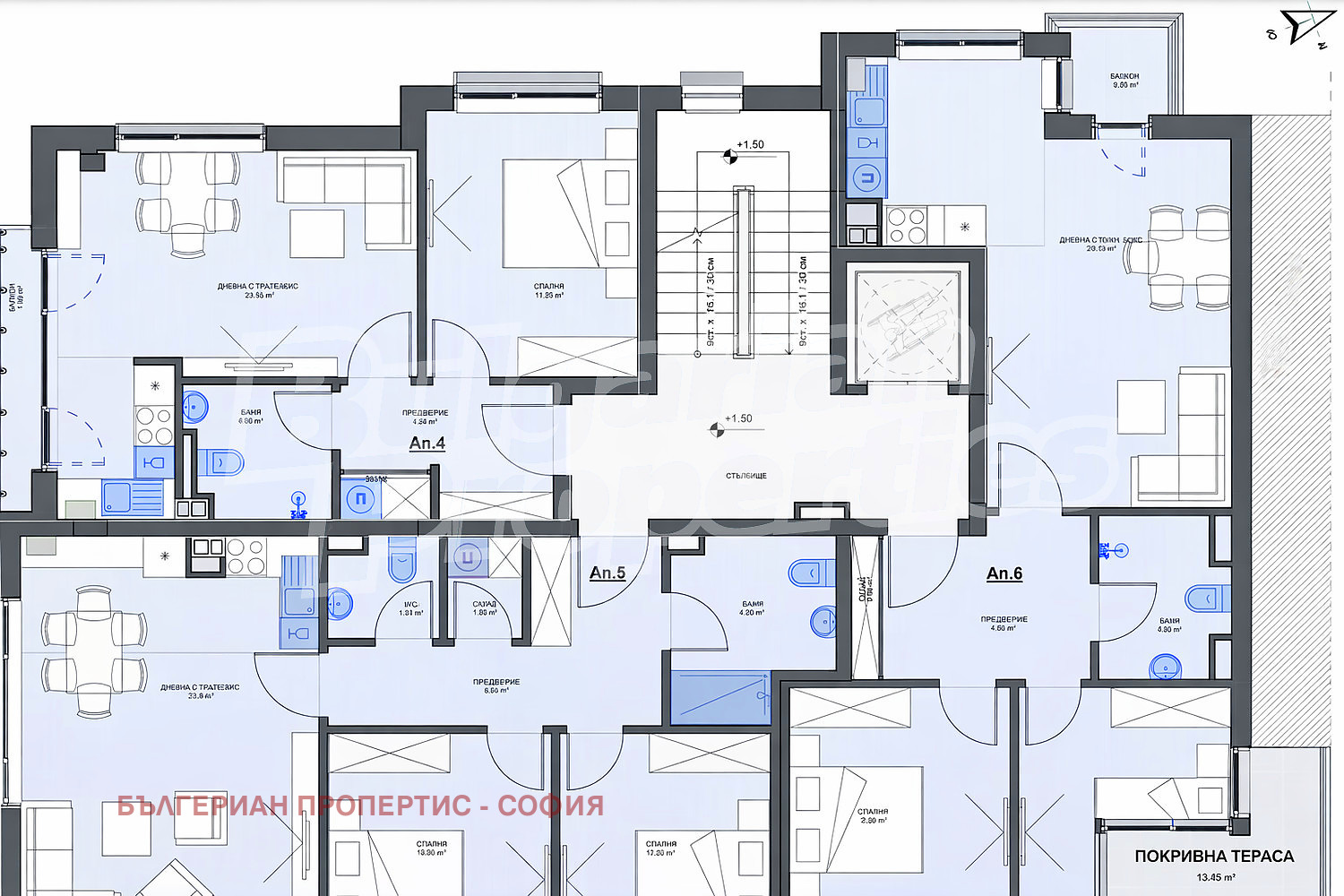Продава 3-СТАЕН, гр. София, Кръстова вада