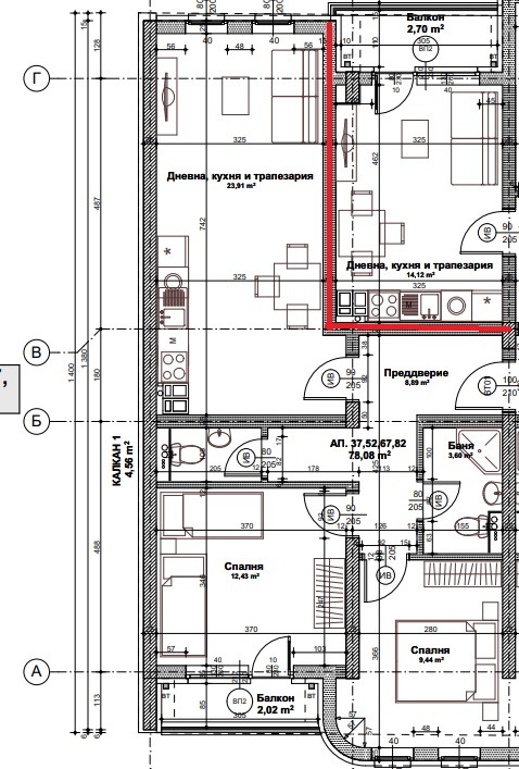 Продава  3-стаен град София , Зона Б-19 , 102 кв.м | 63424482