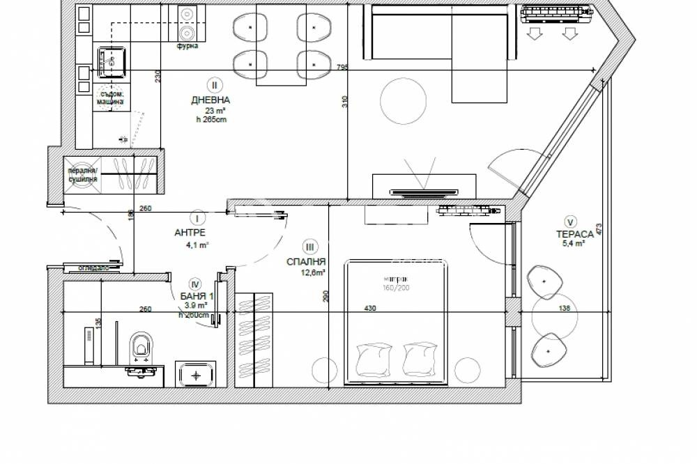 Продава 2-СТАЕН, гр. София, Банишора, снимка 5 - Апартаменти - 56726765