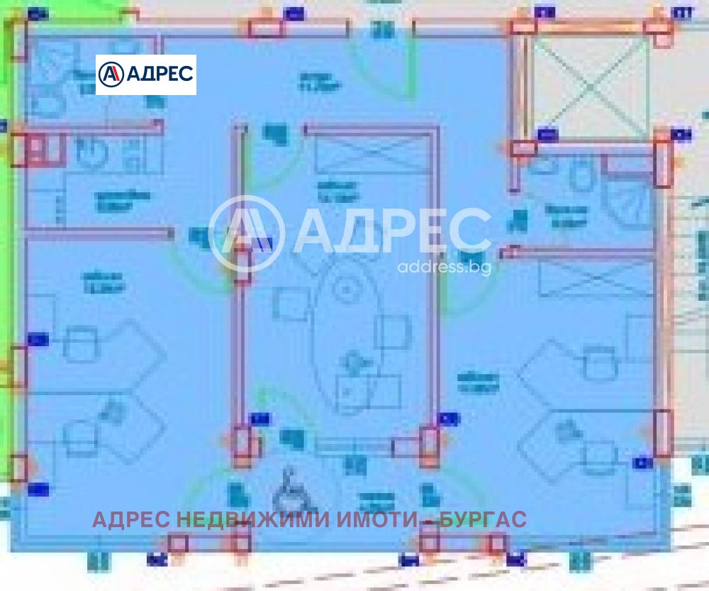 Продава 3-СТАЕН, гр. Бургас, Славейков, снимка 4 - Апартаменти - 54029801