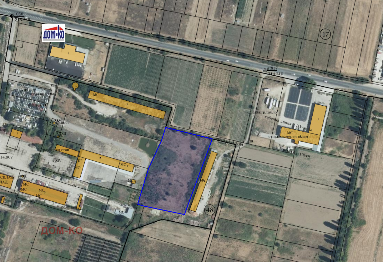 Продава ЗЕМЕДЕЛСКА ЗЕМЯ, с. Звъничево, област Пазарджик, снимка 2 - Земеделска земя - 47254242