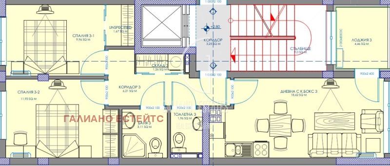 Продава  3-стаен град София , Орландовци , 87 кв.м | 46998565 - изображение [2]