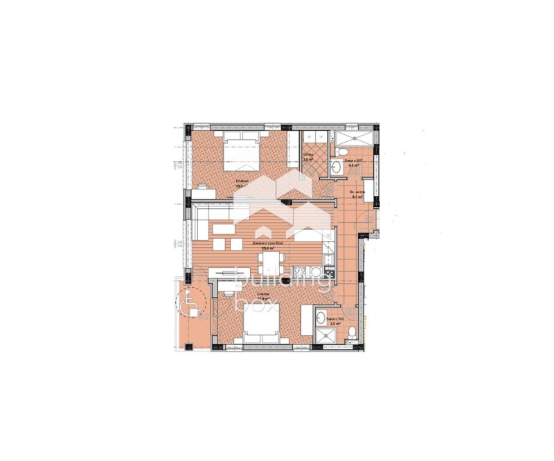 Продава 3-СТАЕН, гр. Пловдив, Остромила, снимка 7 - Апартаменти - 53497549
