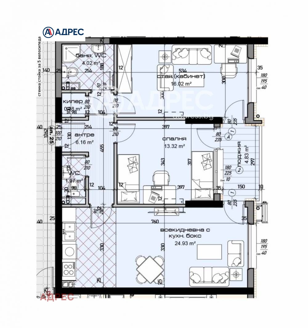 Продава 3-СТАЕН, гр. Варна, Младост 1, снимка 2 - Апартаменти - 56338085