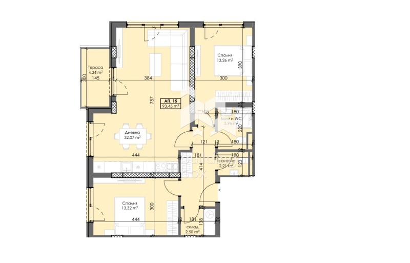 Na sprzedaż  2 sypialnie Plowdiw , Trakija , 117 mkw | 29488583 - obraz [7]