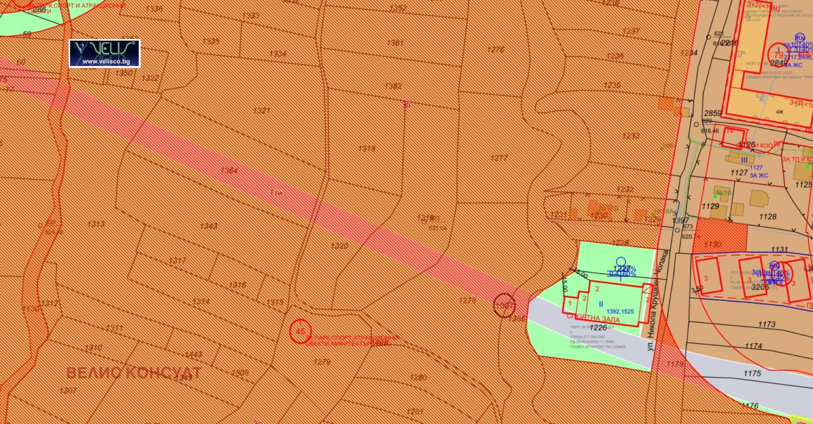 Продава ПАРЦЕЛ, гр. София, Кръстова вада, снимка 2 - Парцели - 54053787