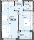 Продава 2-СТАЕН, град Пловдив, Тракия • 73164 € / 143096.35 лв. • 31994187 2