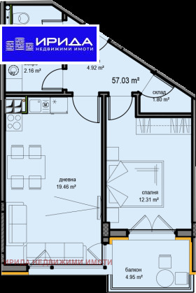 1 dormitor Ovcia cupel, Sofia 1