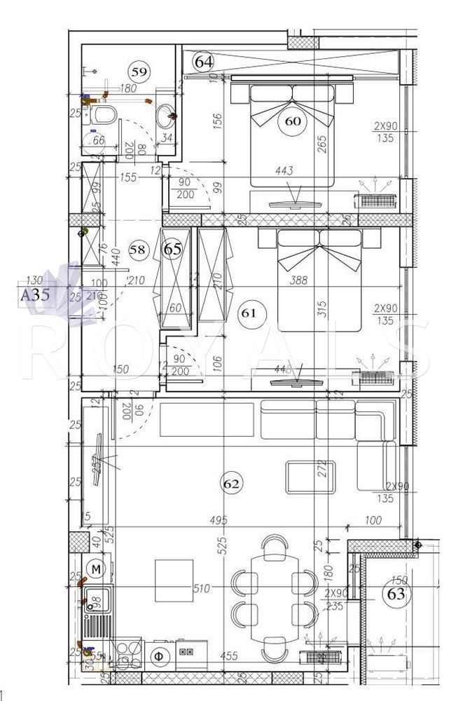 En venta  2 dormitorios Varna , Vladislav Varnenchik 1 , 94 metros cuadrados | 23025899 - imagen [2]