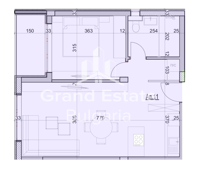 In vendita  1 camera da letto Varna , Galata , 67 mq | 62623608 - Immagine [2]