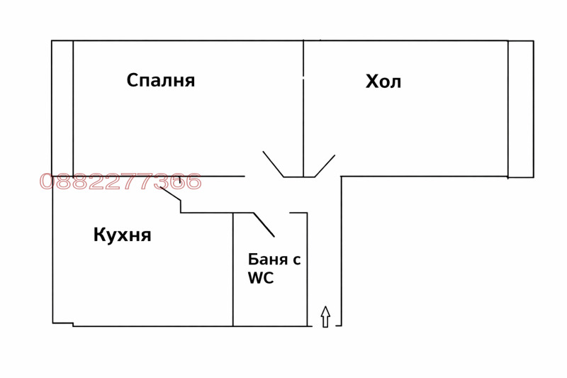 Продава 2-СТАЕН, гр. София, Обеля 2