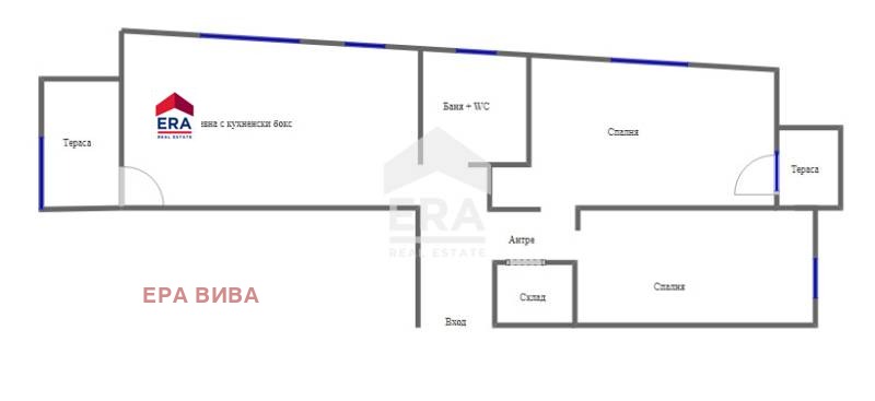 Продава 3-СТАЕН, гр. София, Хладилника, снимка 11 - Апартаменти - 52562444