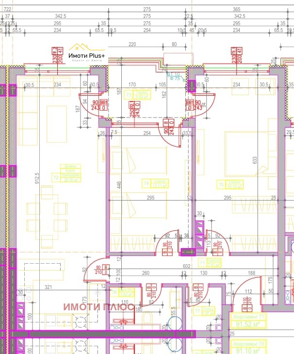 Продава 3-СТАЕН, гр. София, Малинова долина, снимка 3 - Апартаменти - 54223771