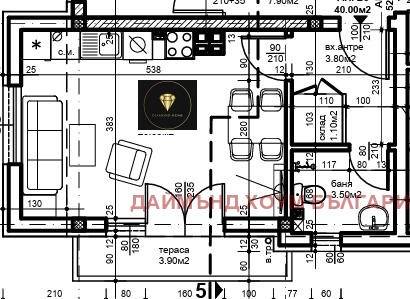 Продава 1-СТАЕН, гр. Пловдив, Прослав, снимка 2 - Апартаменти - 53915094