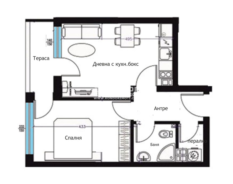 Продава 2-СТАЕН, гр. Пловдив, Център, снимка 4 - Aпартаменти - 49203550