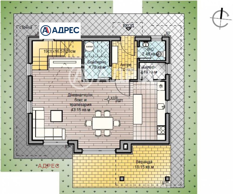 Продава КЪЩА, гр. Варна, с. Звездица, снимка 3 - Къщи - 52144630