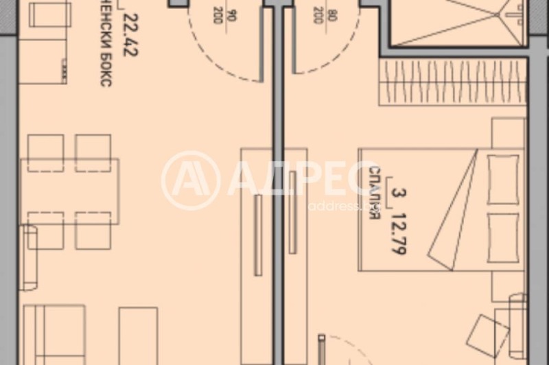 Продава 2-СТАЕН, гр. София, Малинова долина, снимка 2 - Апартаменти - 53148881
