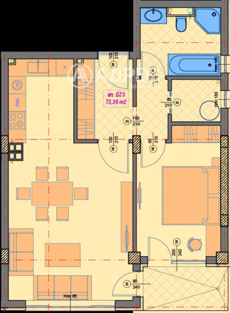 Продава 2-СТАЕН, гр. София, Манастирски ливади, снимка 3 - Апартаменти - 53149016