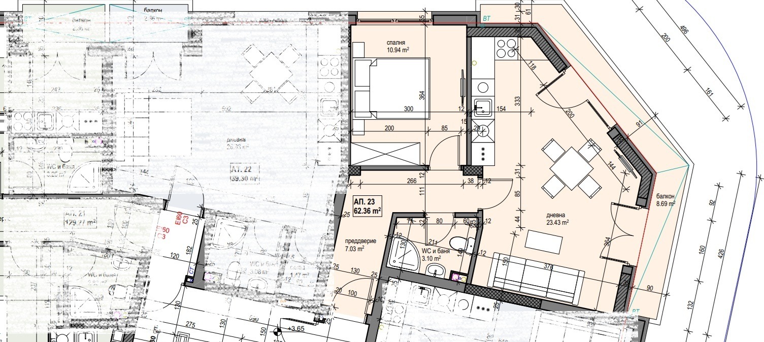 Продава 2-СТАЕН, гр. София, Банишора, снимка 7 - Апартаменти - 53657375