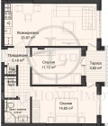 Продава 3-СТАЕН, град Пловдив, Гагарин • 97650 € / 190986.80 лв. • 15071403 3