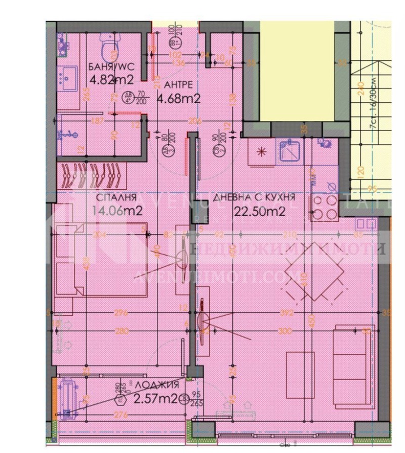 Na prodej  1 ložnice Plovdiv , Trakija , 71 m2 | 66613601 - obraz [2]