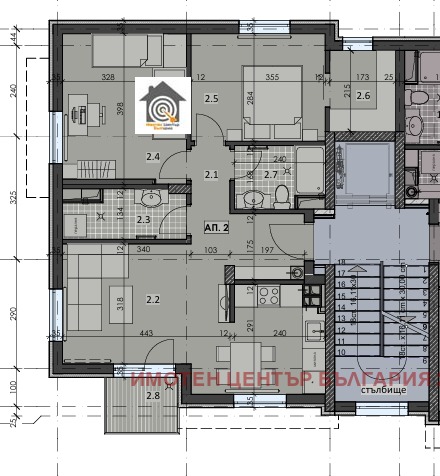 Myytävänä  2 makuuhuonetta Sofia , Ovtša kupel 1 , 98 neliömetriä | 86739439 - kuva [2]