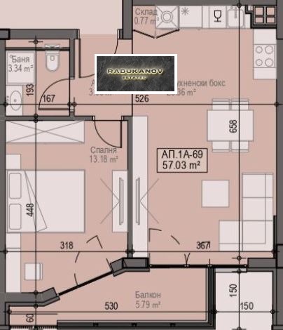 Te koop  1 slaapkamer Sofia , Krasno selo , 67 m² | 62239225 - afbeelding [14]