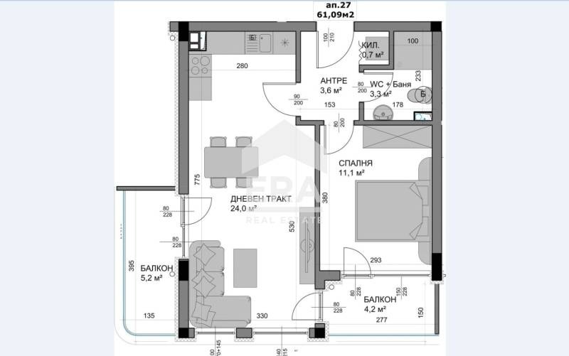 Na prodej  1 ložnice Varna , Vladislav Varnenčik 1 , 70 m2 | 34064101 - obraz [10]