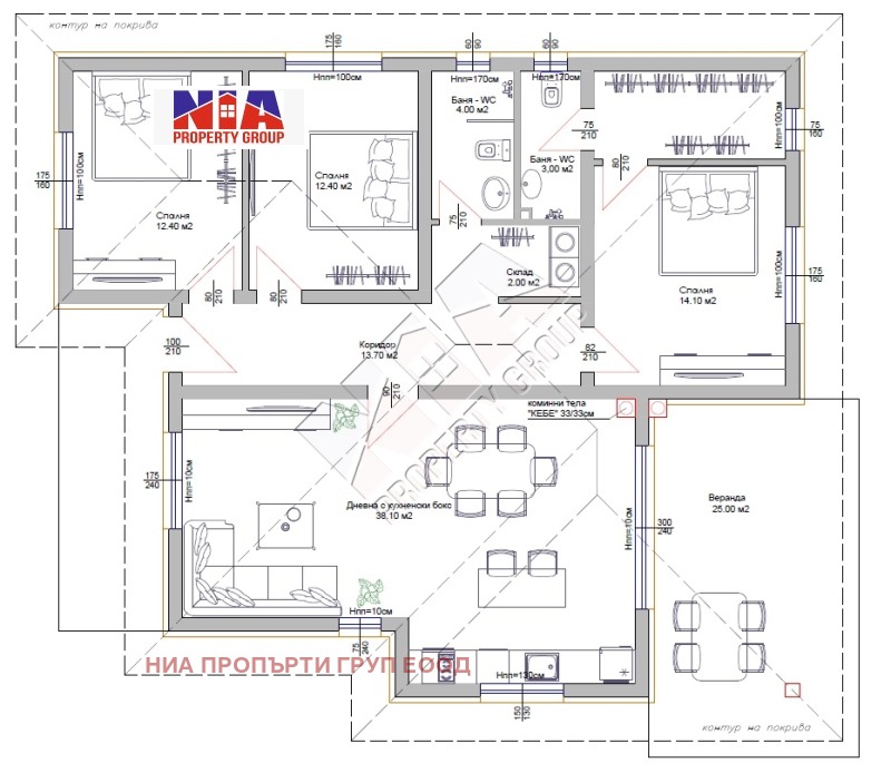 Продается  Дом область Бургас , Черни връх , 165 кв.м | 58268829 - изображение [8]