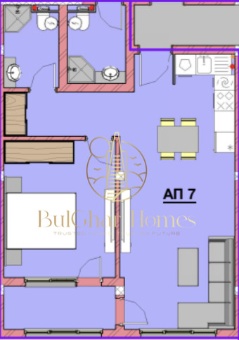 Продава 2-СТАЕН, гр. Балчик, област Добрич, снимка 3 - Апартаменти - 53187703