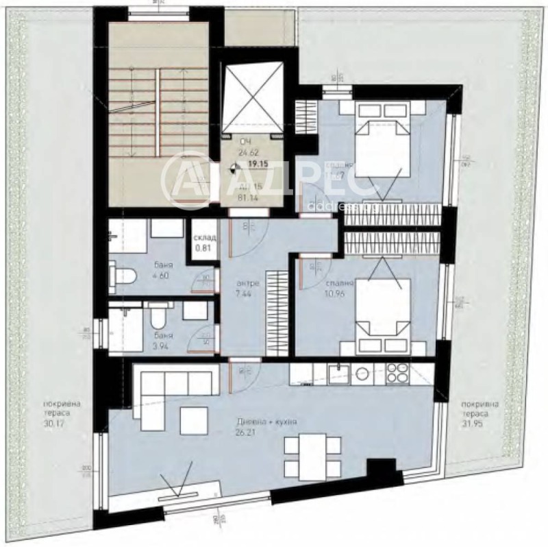 Na sprzedaż  2 sypialnie Sofia , Slawija , 107 mkw | 33217289 - obraz [4]