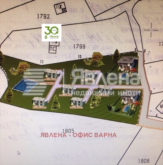 Продава ПАРЦЕЛ, гр. Варна, м-т Евксиноград, снимка 8 - Парцели - 53612199
