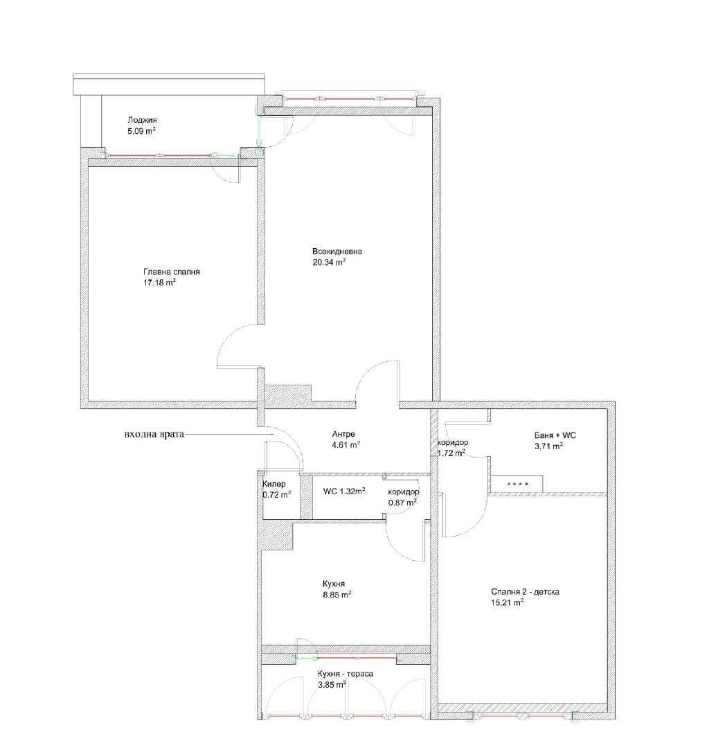 Продава 3-СТАЕН, гр. София, Дианабад, снимка 9 - Апартаменти - 55009078