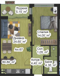 Продава 2-СТАЕН, гр. Пловдив, Западен, снимка 2