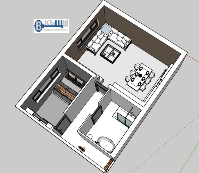 Satılık  1 yatak odası Veliko Tarnovo , Buzludja , 77 metrekare | 95005906 - görüntü [2]