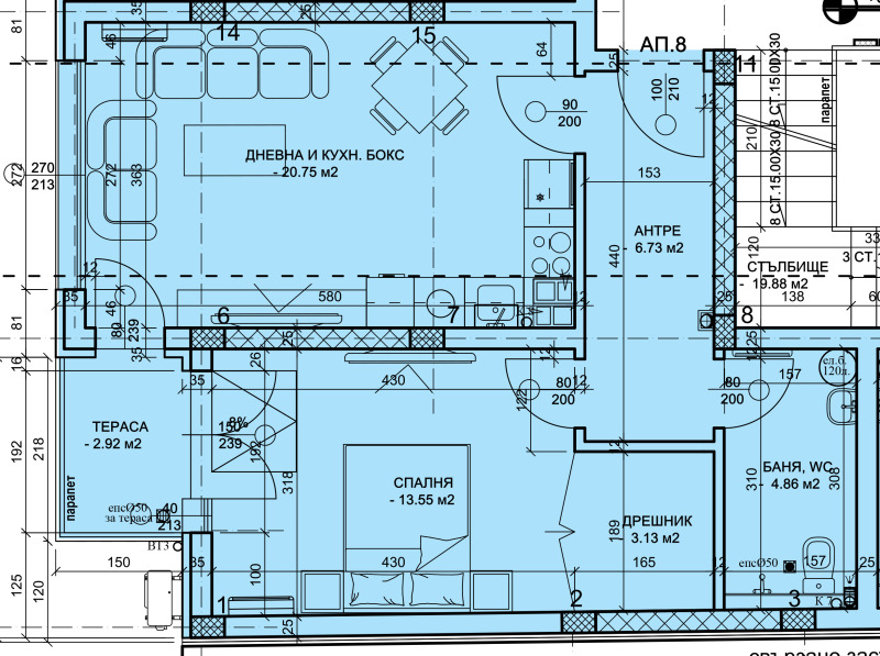 En venta  1 dormitorio Plovdiv , Kamenitsa 1 , 74 metros cuadrados | 87675596 - imagen [2]