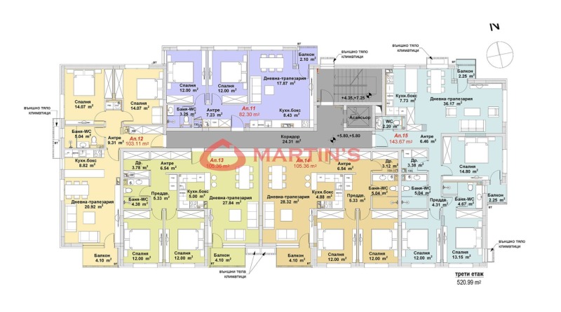 Продава 4-СТАЕН, гр. София, м-т Гърдова глава, снимка 4 - Апартаменти - 53444558
