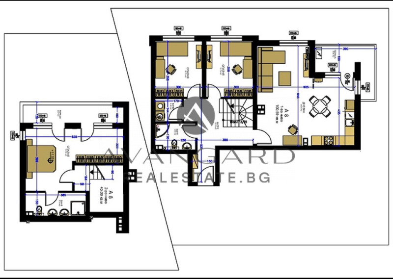 Satılık  3 yatak odası Plovdiv , Proslav , 169 metrekare | 88677529