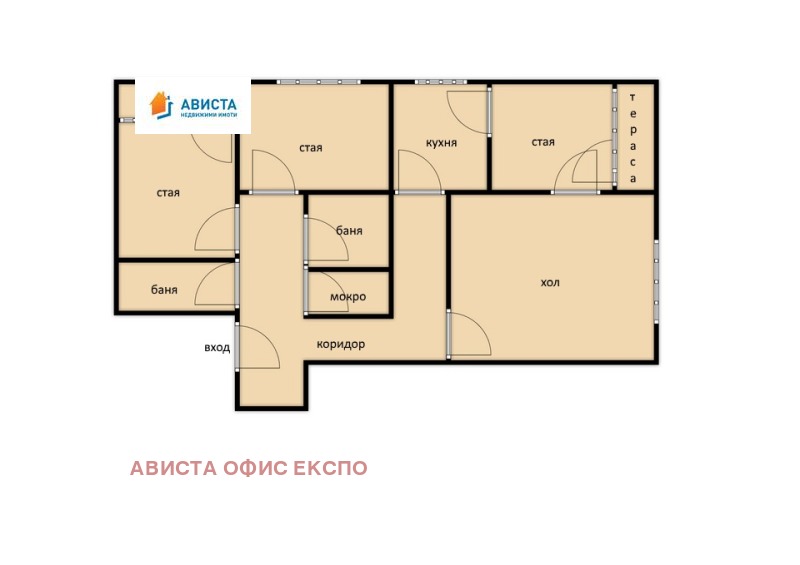 Продава 4-СТАЕН, гр. София, Красна поляна 1, снимка 8 - Aпартаменти - 47604322