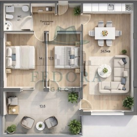 3-СТАЕН, 110 m2