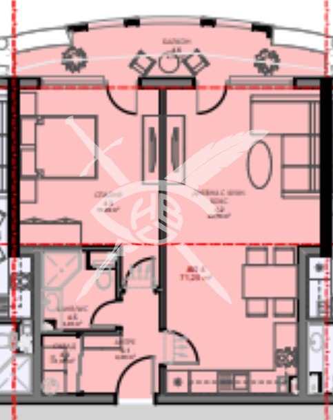 Продава 2-СТАЕН, гр. Поморие, област Бургас, снимка 1 - Aпартаменти - 46733323