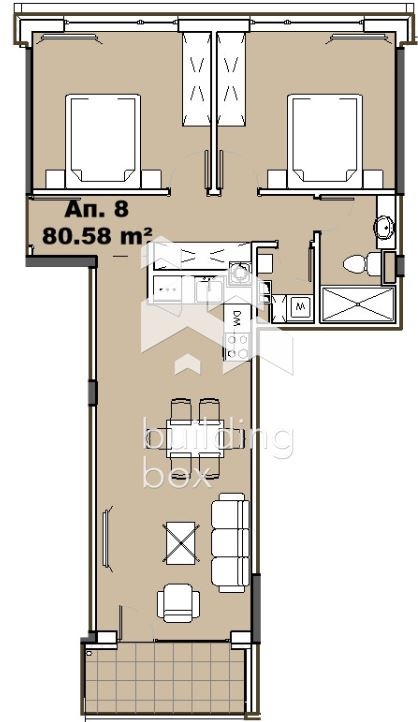 À vendre  2 chambres Sofia , Knyajevo , 96 m² | 14002517 - image [12]
