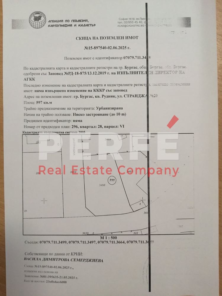 Продава ПАРЦЕЛ, гр. Бургас, Черно море