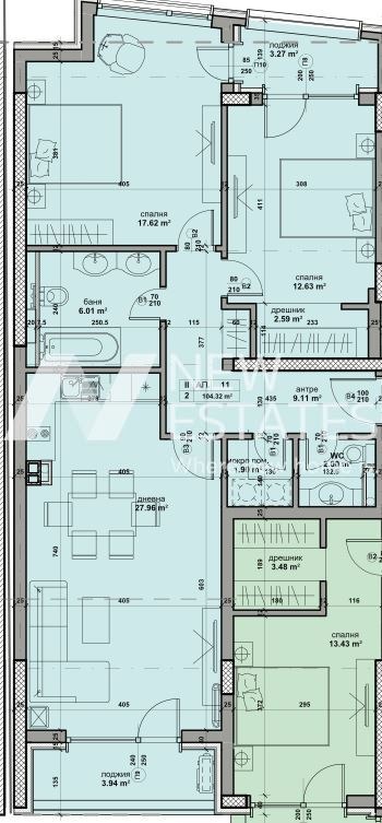 Продава 3-СТАЕН, гр. София, Кръстова вада, снимка 2 - Aпартаменти - 48876253