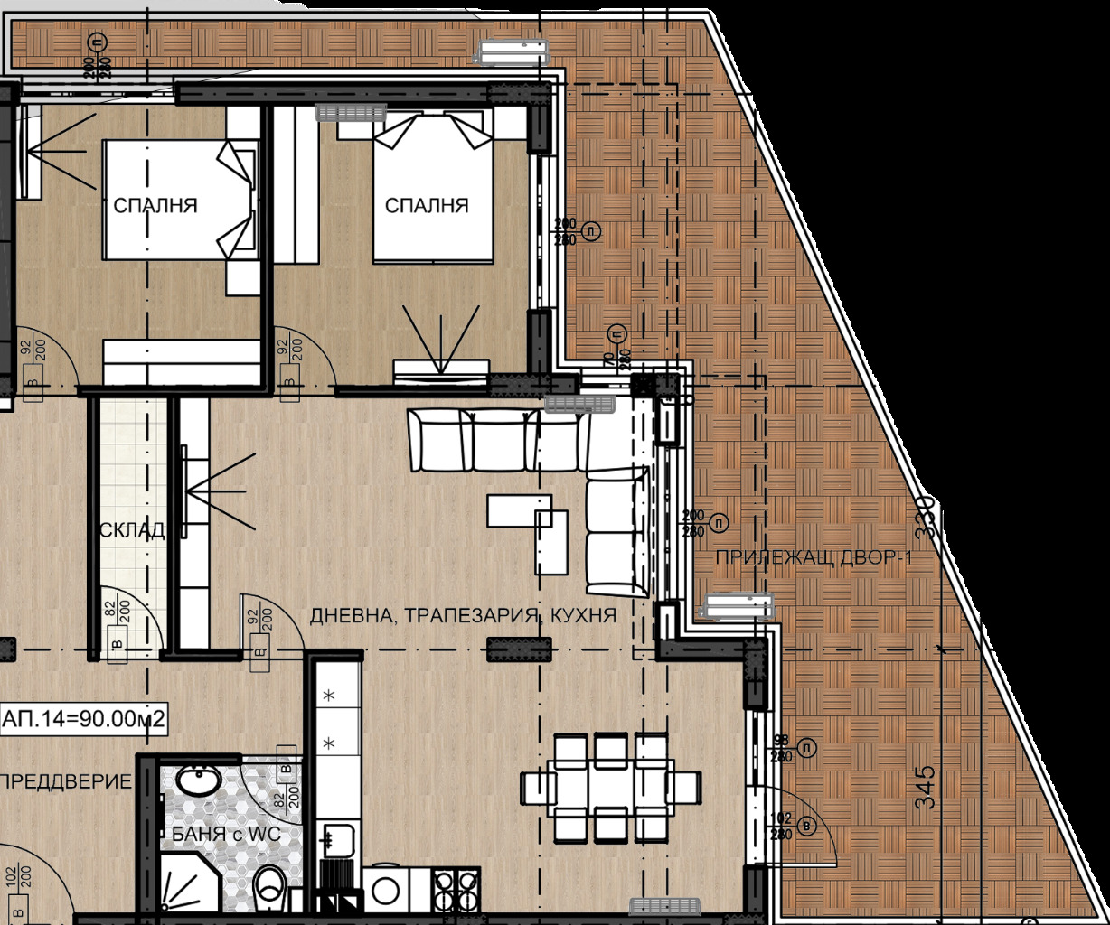 Продава 3-СТАЕН, гр. София, Горна баня, снимка 10 - Апартаменти - 55422255