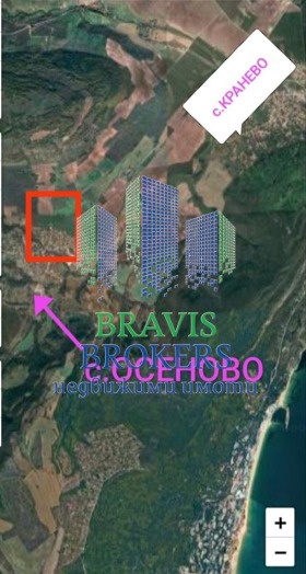 Οικόπεδο Οσενοβο, περιοχή Βάρνα